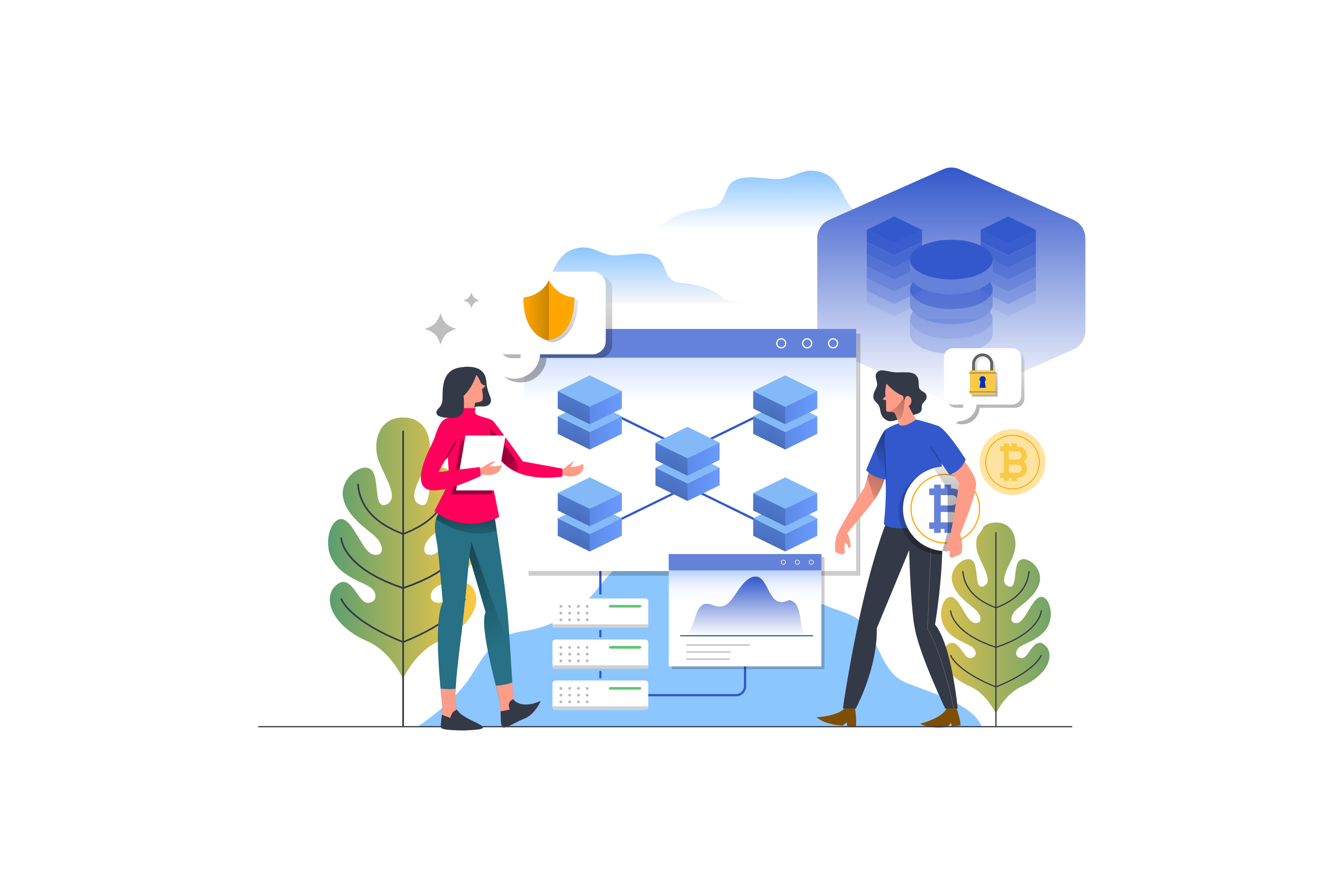 blockchain technology.