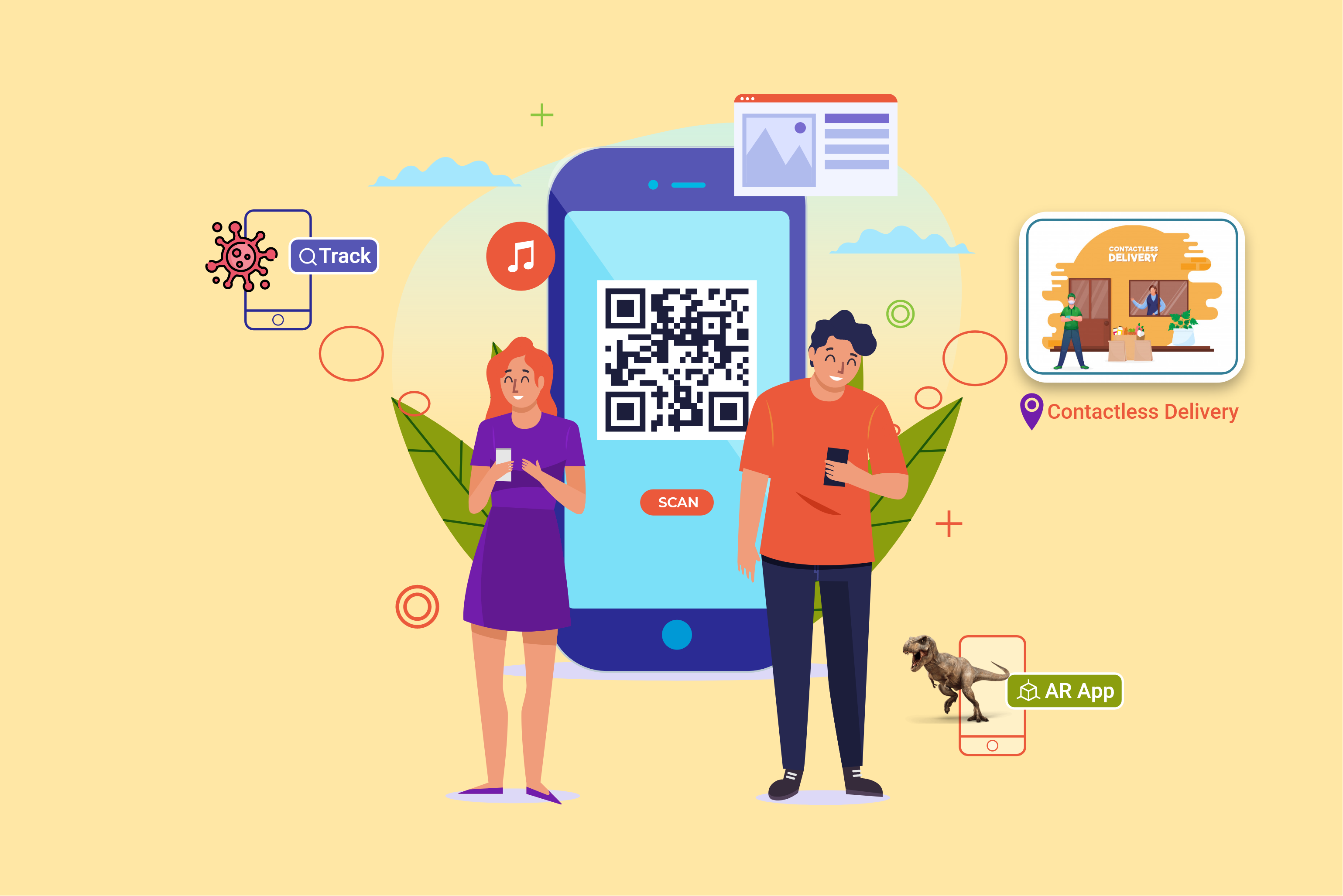 Innovative mobile app features.