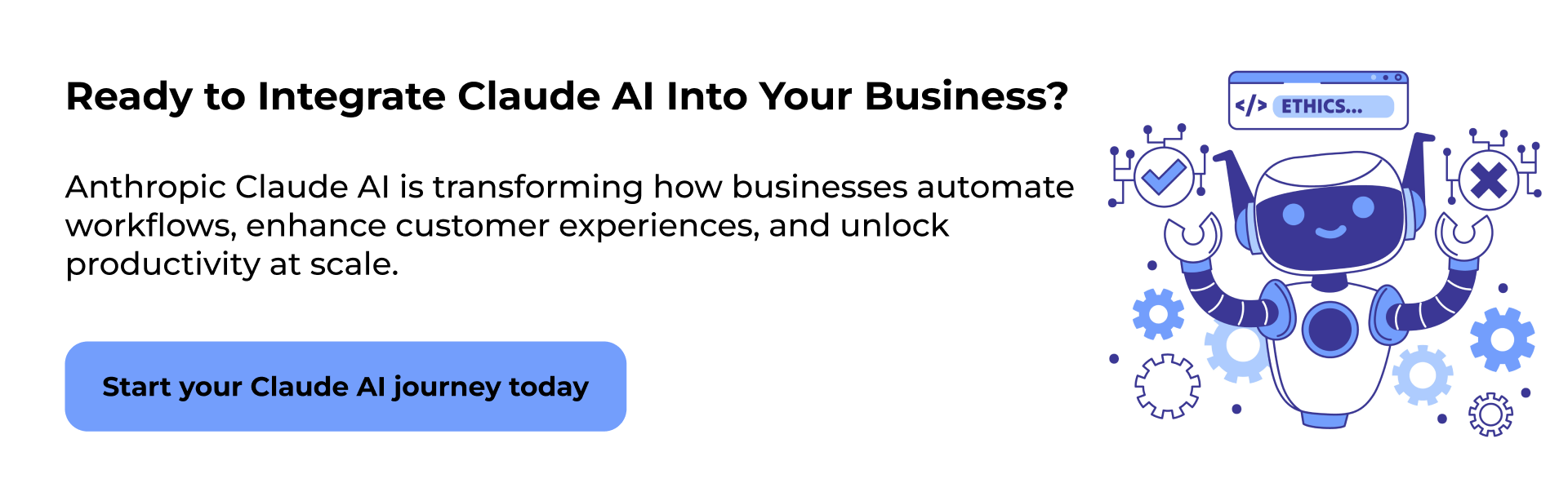 Claude AI integration for business automation and enterprise productivity