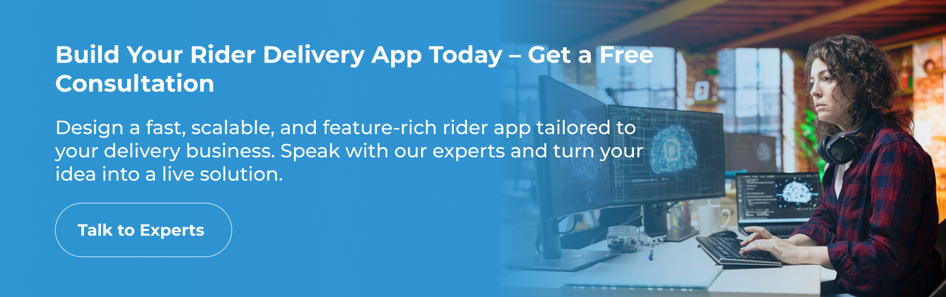 Find development company to develop rider app.